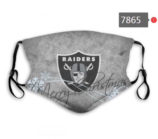 NFL 2020 Oakland Raiders  #23 Dust mask with filter->nfl dust mask->Sports Accessory